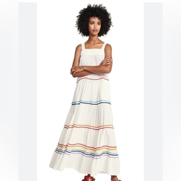 9Seed Tiered Maxi Dress - Picture 1 of 9